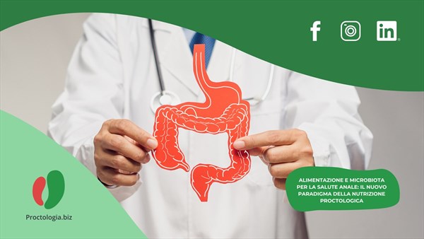 Alimentazione e microbiota per la salute anale: il nuovo paradigma della nutrizione proctologica