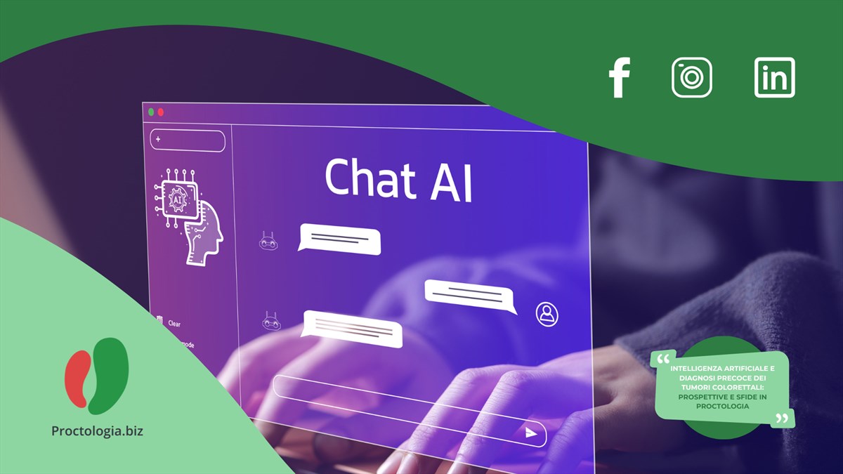 Intelligenza Artificiale e diagnosi precoce dei tumori colorettali: prospettive e sfide in proctologia