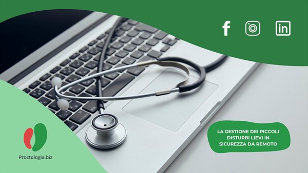 La gestione dei piccoli disturbi lievi in sicurezza da remoto