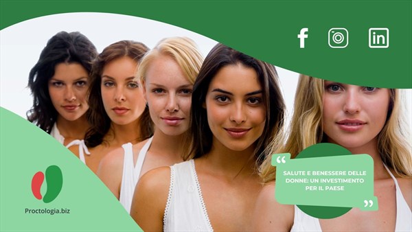 Salute e benessere delle donne un investimento per il paese