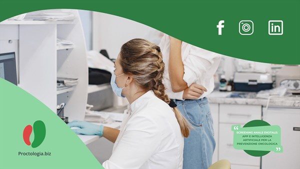 Screening anale digitale: app e intelligenza artificiale per la prevenzione oncologica