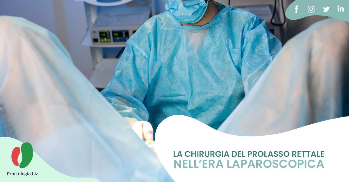 Trattamento chirurgico del prolasso rettale nell’era laparoscopica
